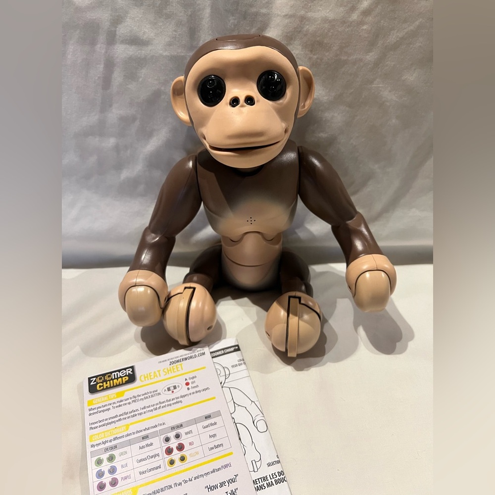 2016 Zoomer Chimp interactive monkey toy